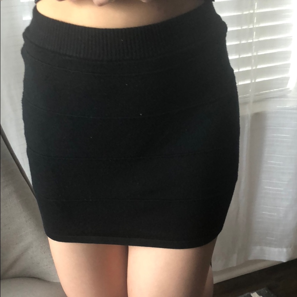 Black skirt